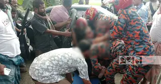 শ্রীমঙ্গলে প্রাইভেট কার নিয়ন্ত্রণ হারিয়ে ৩ বছরের শিশুর মৃত্যু, আহত ৩